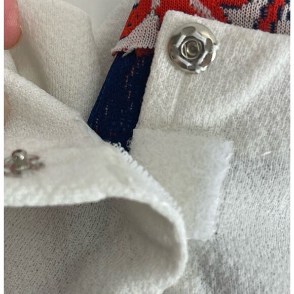 Vintage 1960s Style Handmade White and Red Skirt Size Medium (READ) - Picture 6 of 6